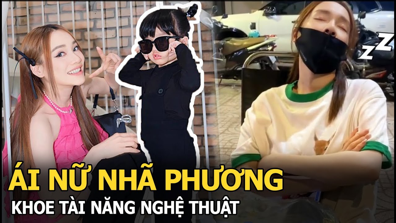 Con gái nhà Trường Giang - Nhã Phương khoe tài năng nghệ thuật nhưng lại bị 1 nhân vật chiếm sóng?