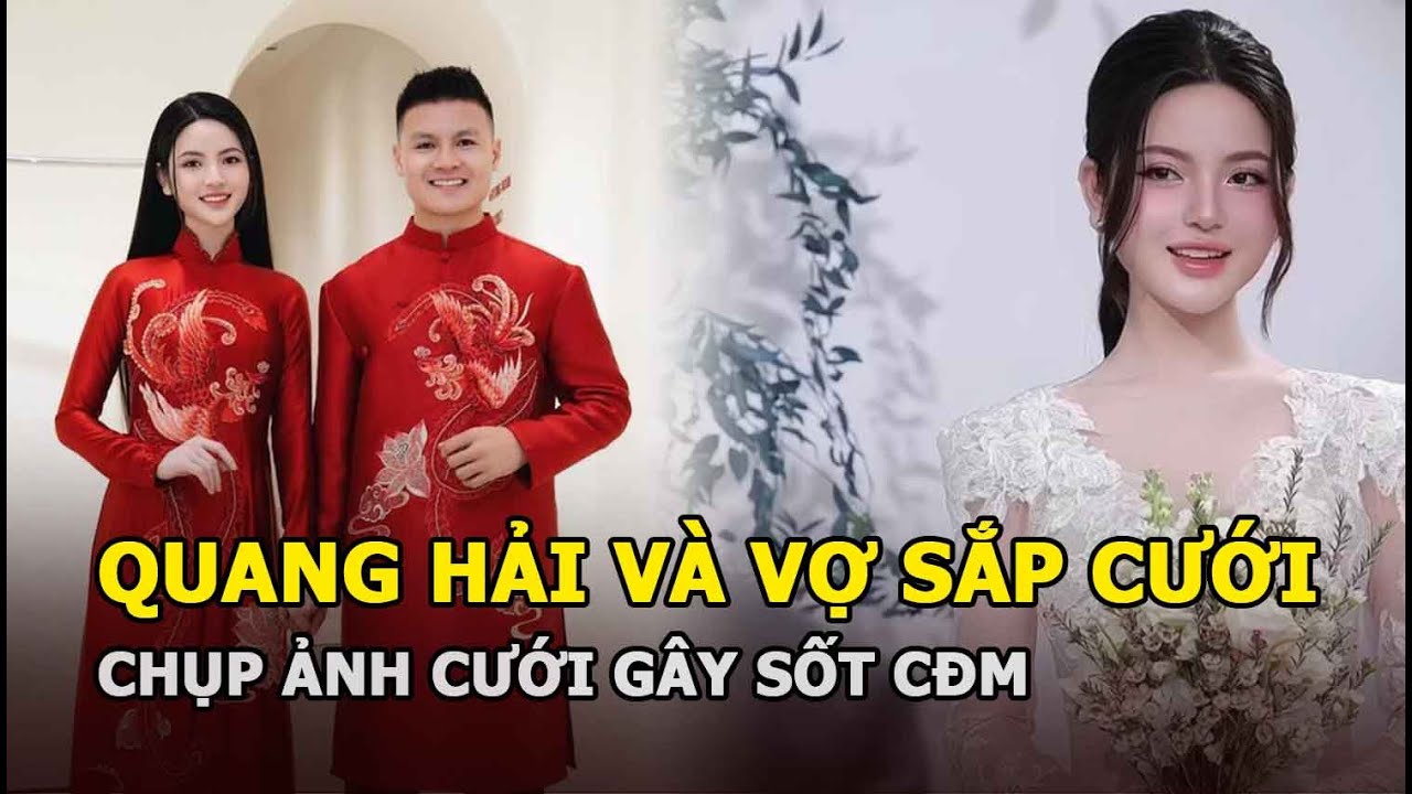 Chu Thanh Huyền - Quang Hải chụp ảnh cưới gây sốt