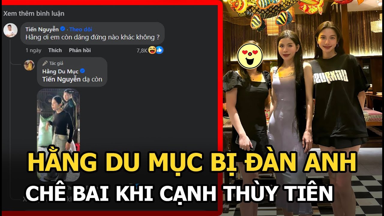 Hằng Du Mục bị đàn anh chê bai khi cạnh Thùy Tiên