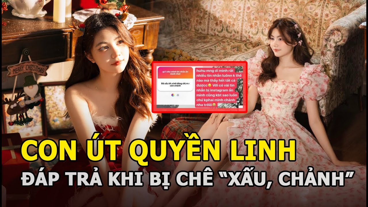 Con út Quyền Linh đáp trả khi bị chê "xấu, chảnh"