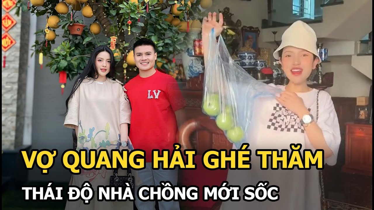 Vợ Quang Hải ghé thăm, thái độ nhà chồng mới sốc