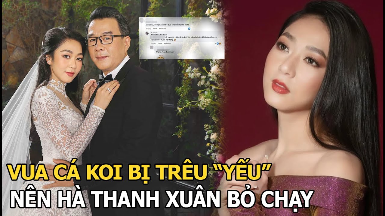 Vua Cá Koi bị trêu yếu nên vợ chạy, phán 1 câu sốc