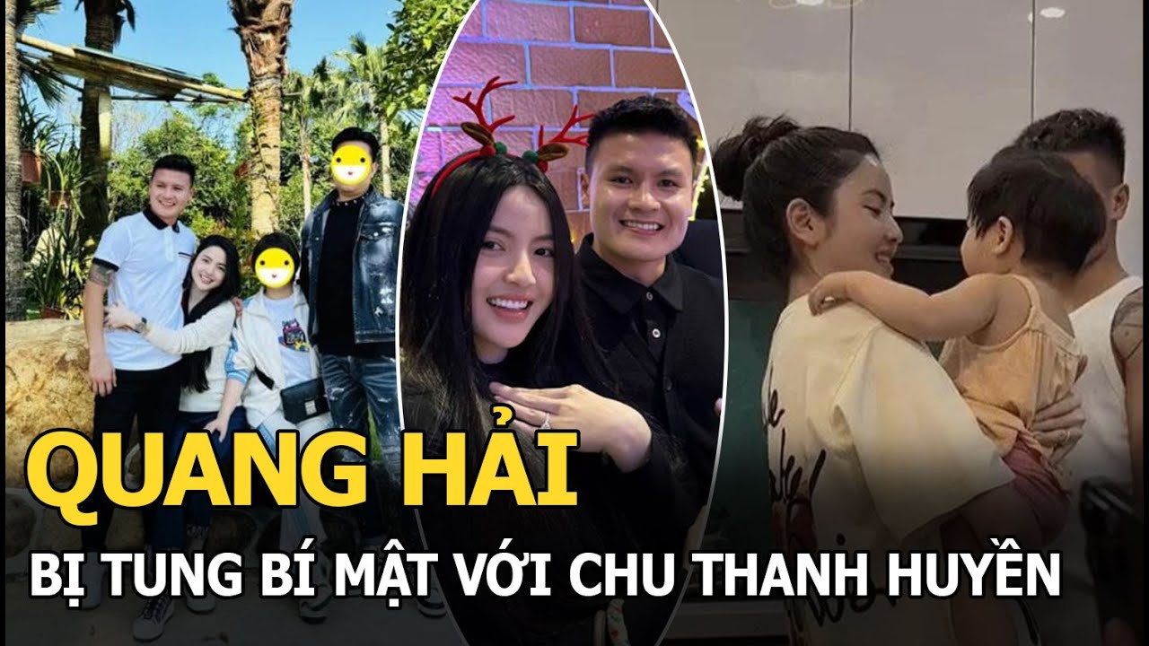 Quang Hải bất ngờ bị tiết lộ chuyện “động trời” không phải ai cũng biết với Chu Thanh Huyền