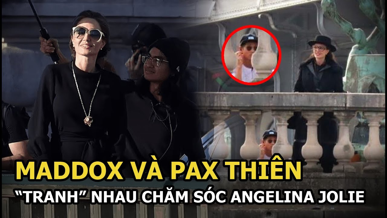 Pax Thiên và Maddox “tranh” nhau chăm sóc Angelina Jolie, bị mỉa mai nịnh mẹ nuôi vì di chúc?