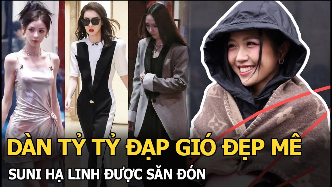 Dàn tỷ tỷ Đạp Gió đẹp mê, Suni Hạ Linh được săn đón