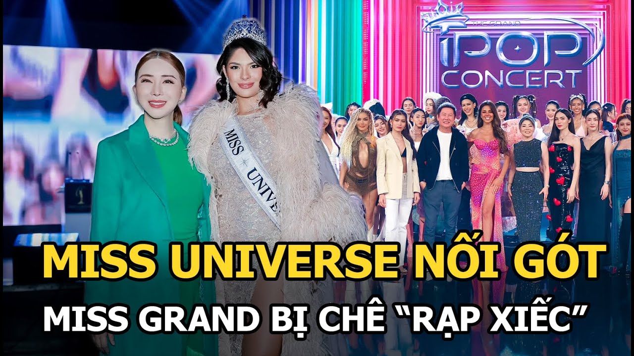 Miss Universe nối gót Miss Grand bị chê “rạp xiếc”