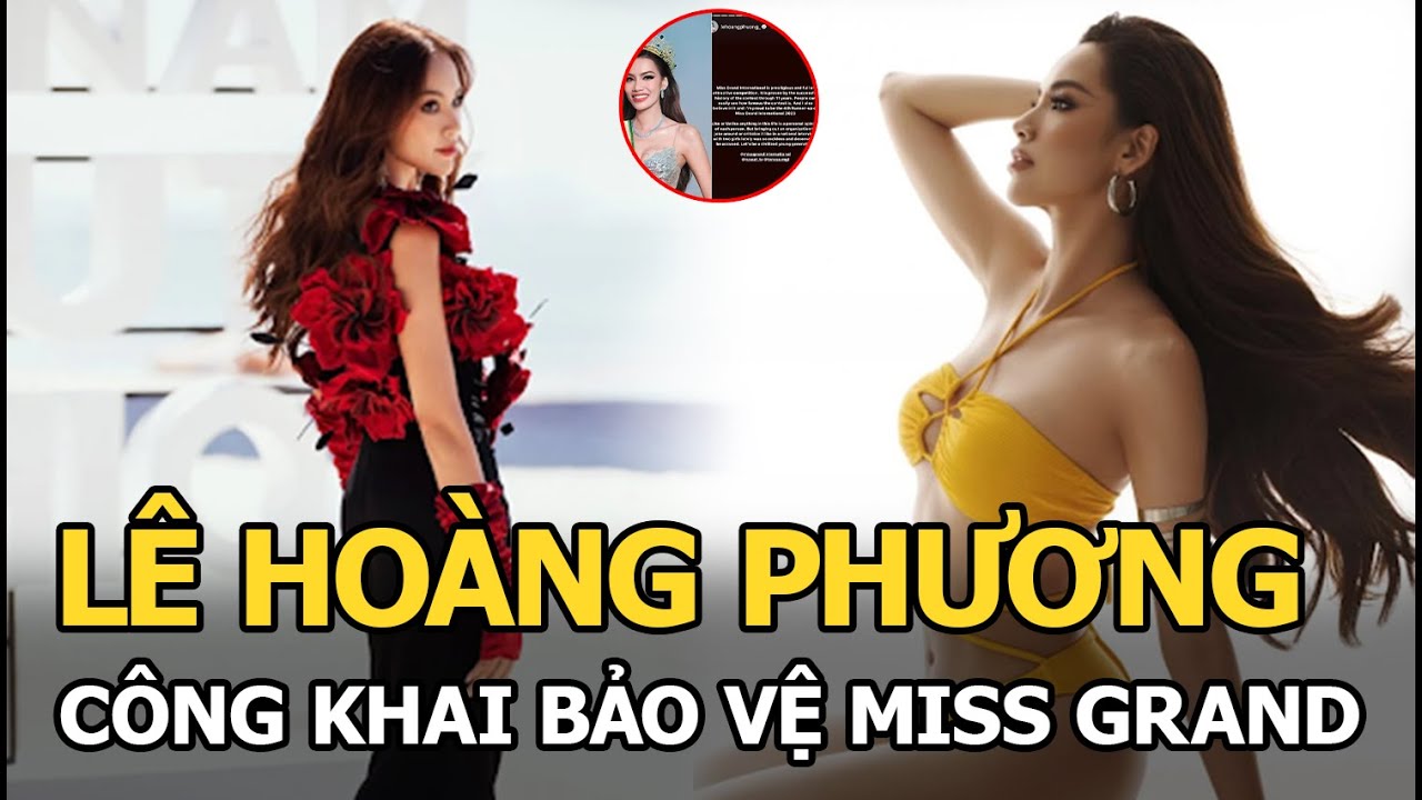 Miss Grand bị Hoa hậu Philippines mỉa mai thậm tệ, Lê Hoàng Phương ra mặt “chốt hạ” 1 câu cực thấm