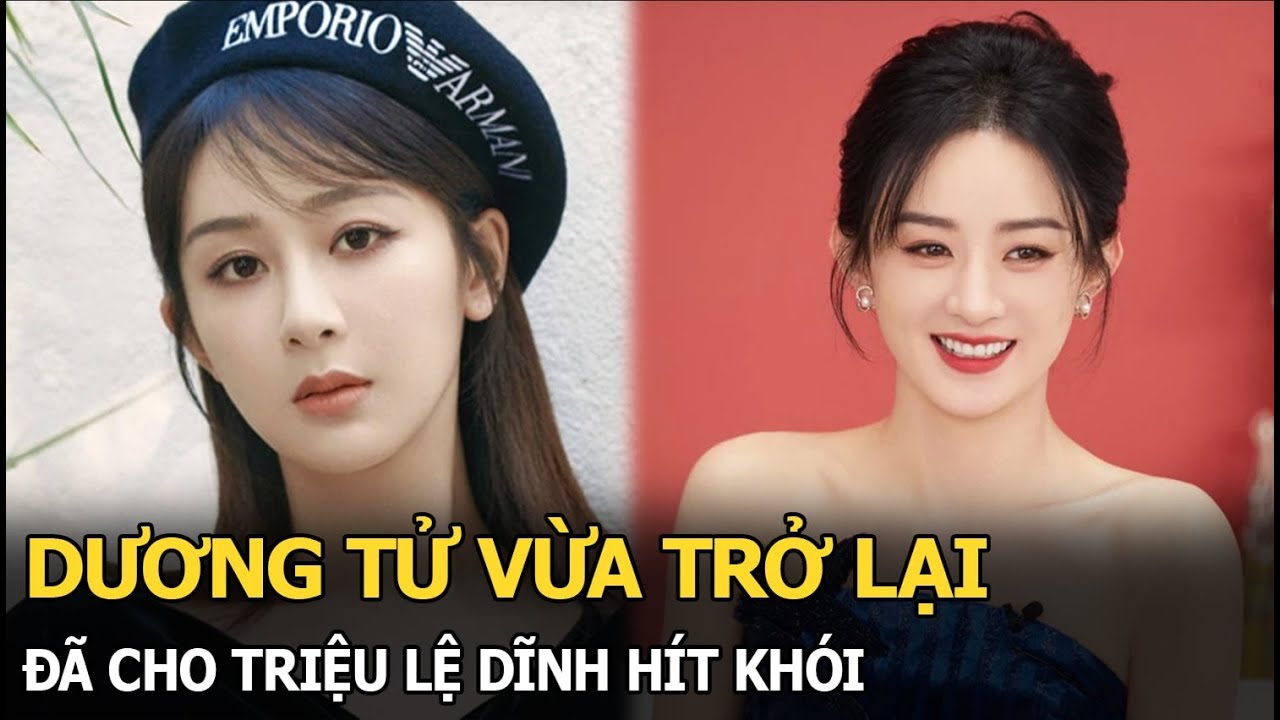 Dương Tử vừa trở lại đã cho Triệu Lệ Dĩnh hít khói