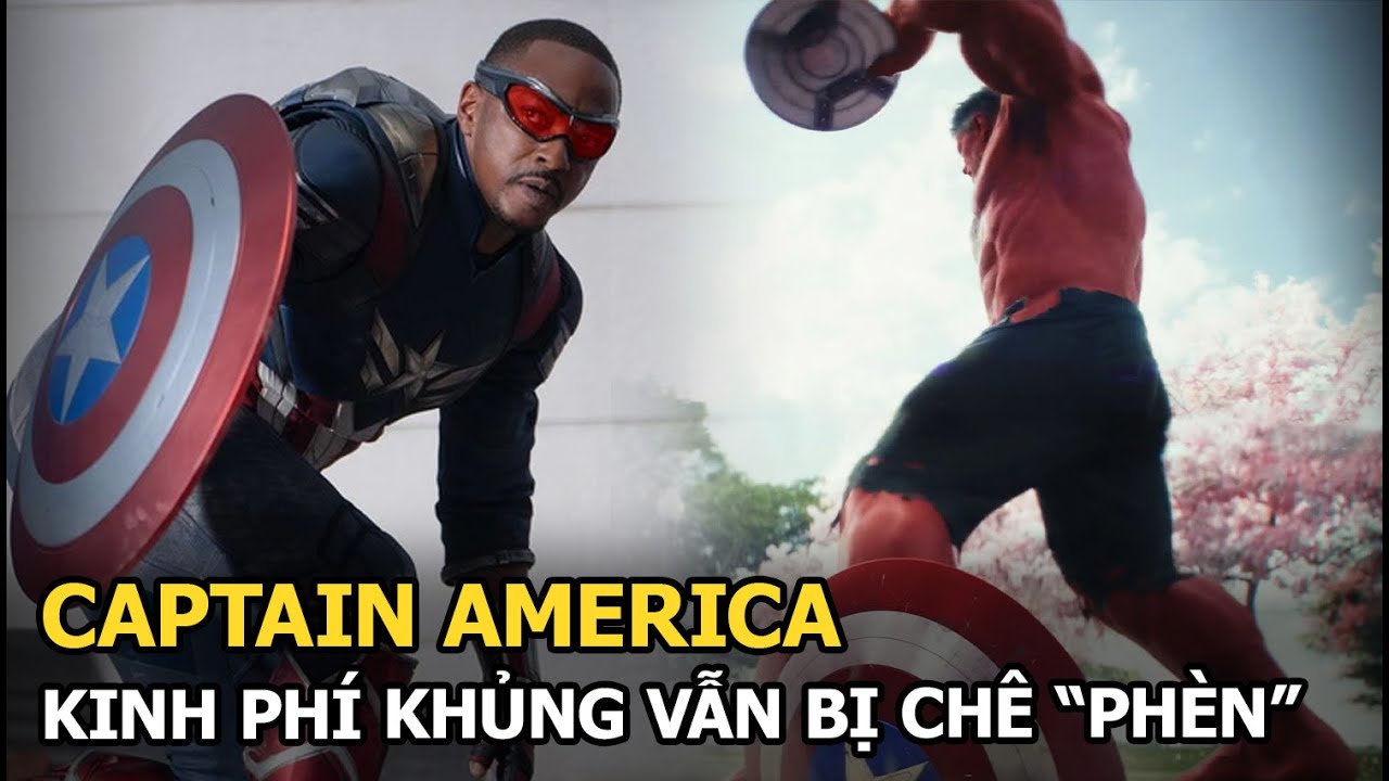 Captain America kinh phí khủng vẫn bị chê “phèn"