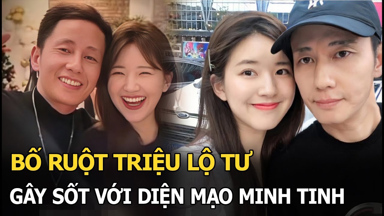 Bố ruột Triệu Lộ Tư gây sốt với diện mạo minh tinh