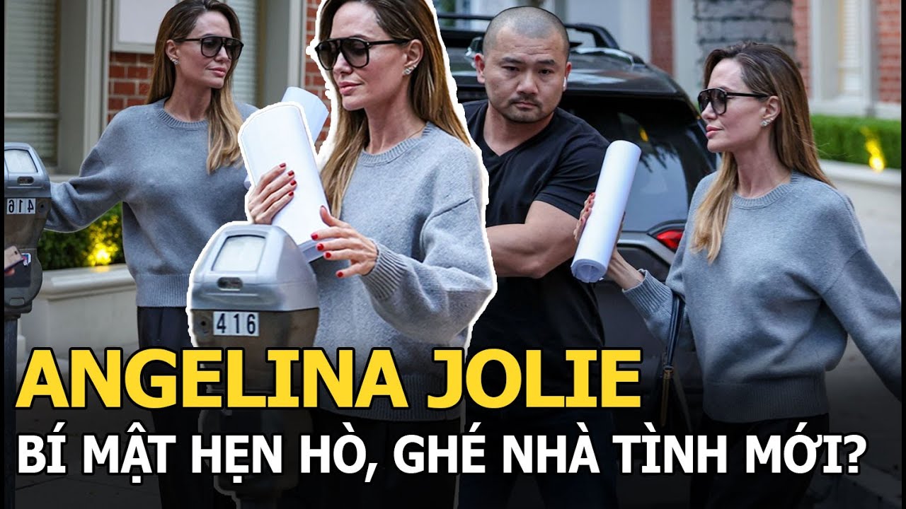 Angelina Jolie bí mật hẹn hò, ghé nhà tình mới?