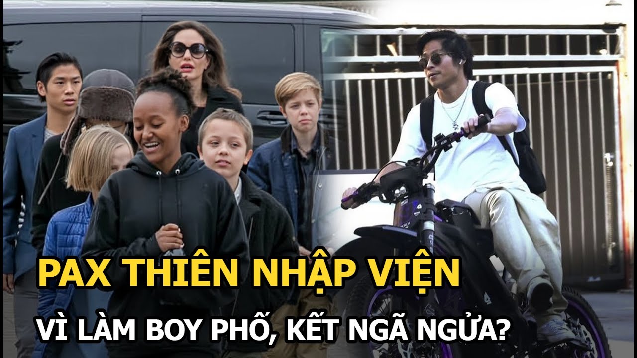 Pax Thiên nhập viện vì làm boy phố, kết ngã ngửa?