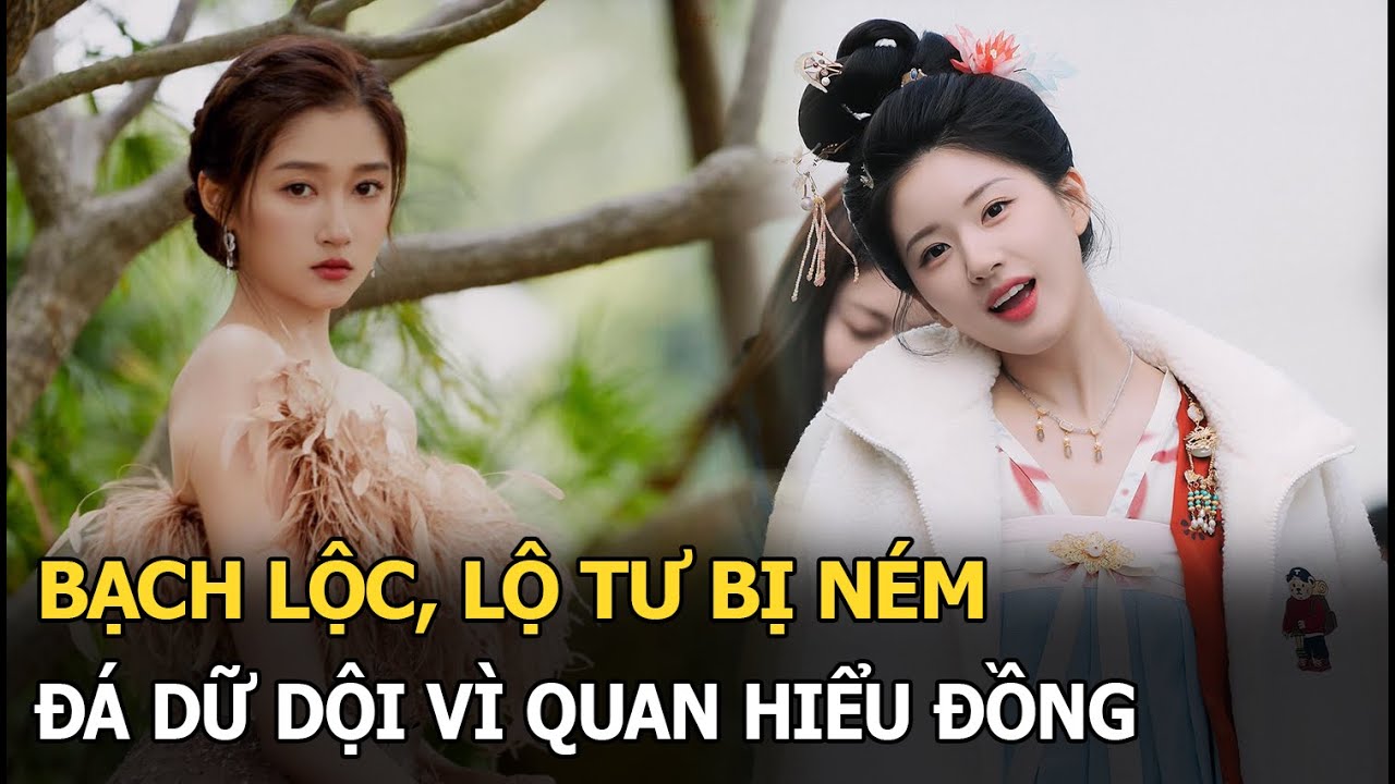 Bạch Lộc, Lộ Tư bị ném đá dữ dội vì Quan Hiểu Đồng