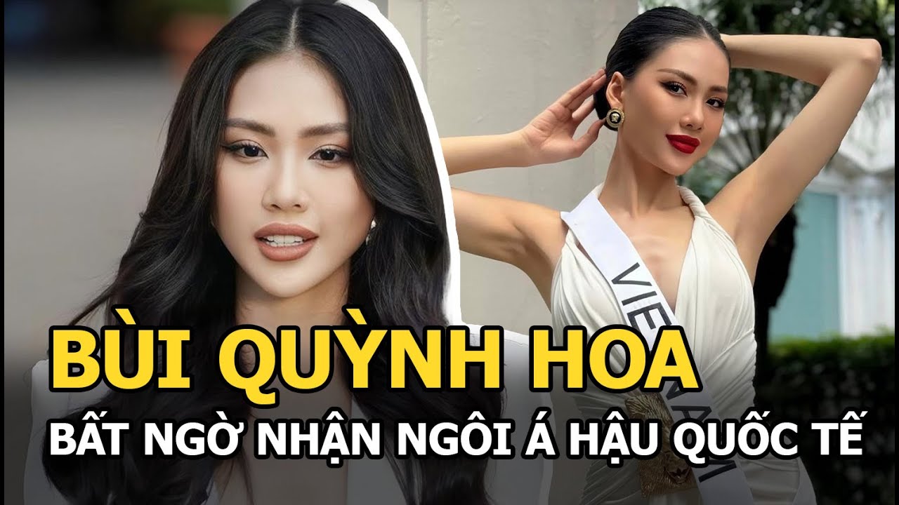 Miss Universe đánh rớt Bùi Quỳnh Hoa nhưng mỹ nhân Việt vẫn nhận ngôi Á hậu quốc tế khiến fan vỡ òa