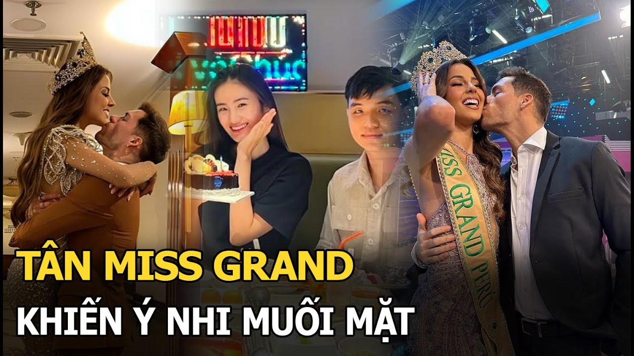 Tân Miss Grand khiến Ý Nhi “muối mặt” chỉ vì 1 hành động đặc biệt với bạn trai hậu đăng quang