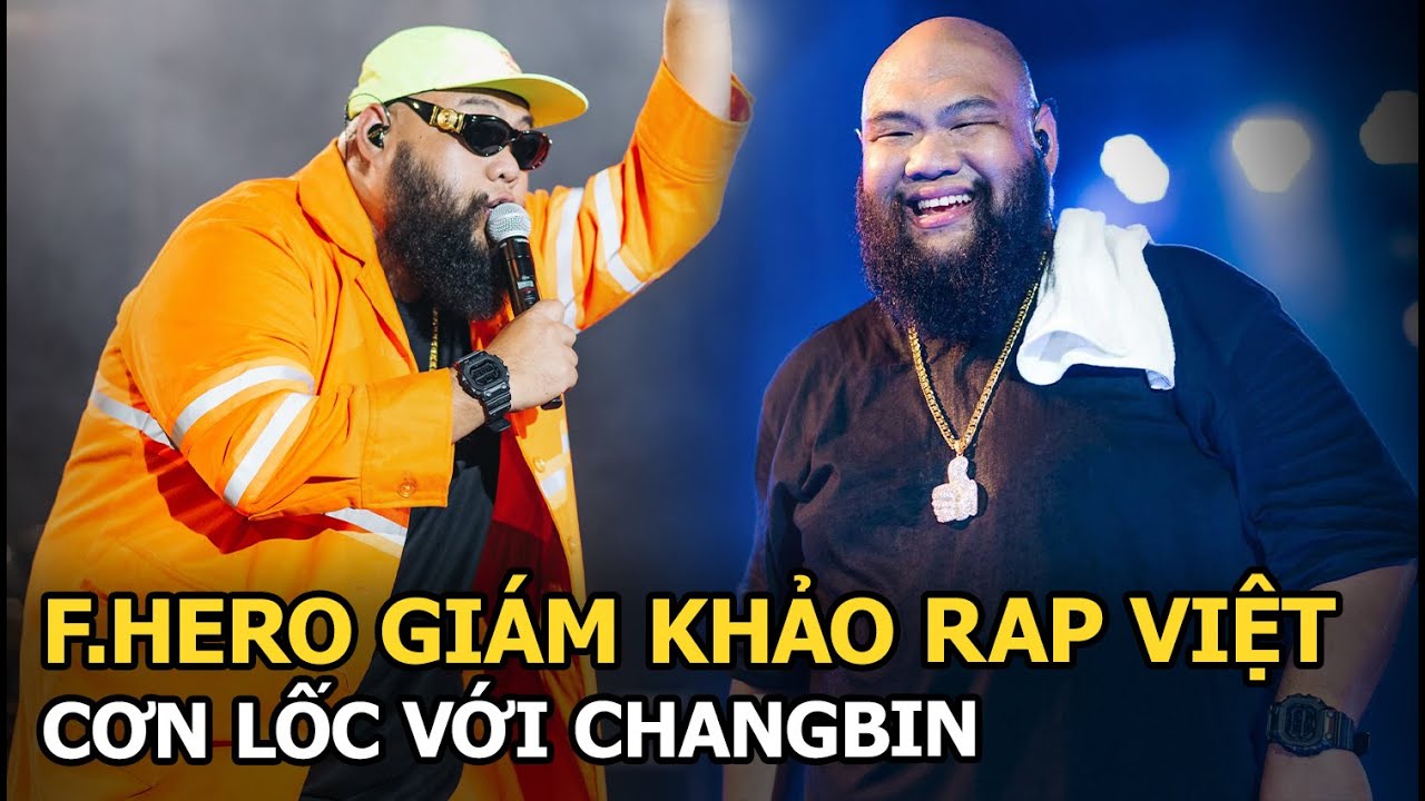 F.HERO giám khảo Rap Việt, cơn lốc với Changbin