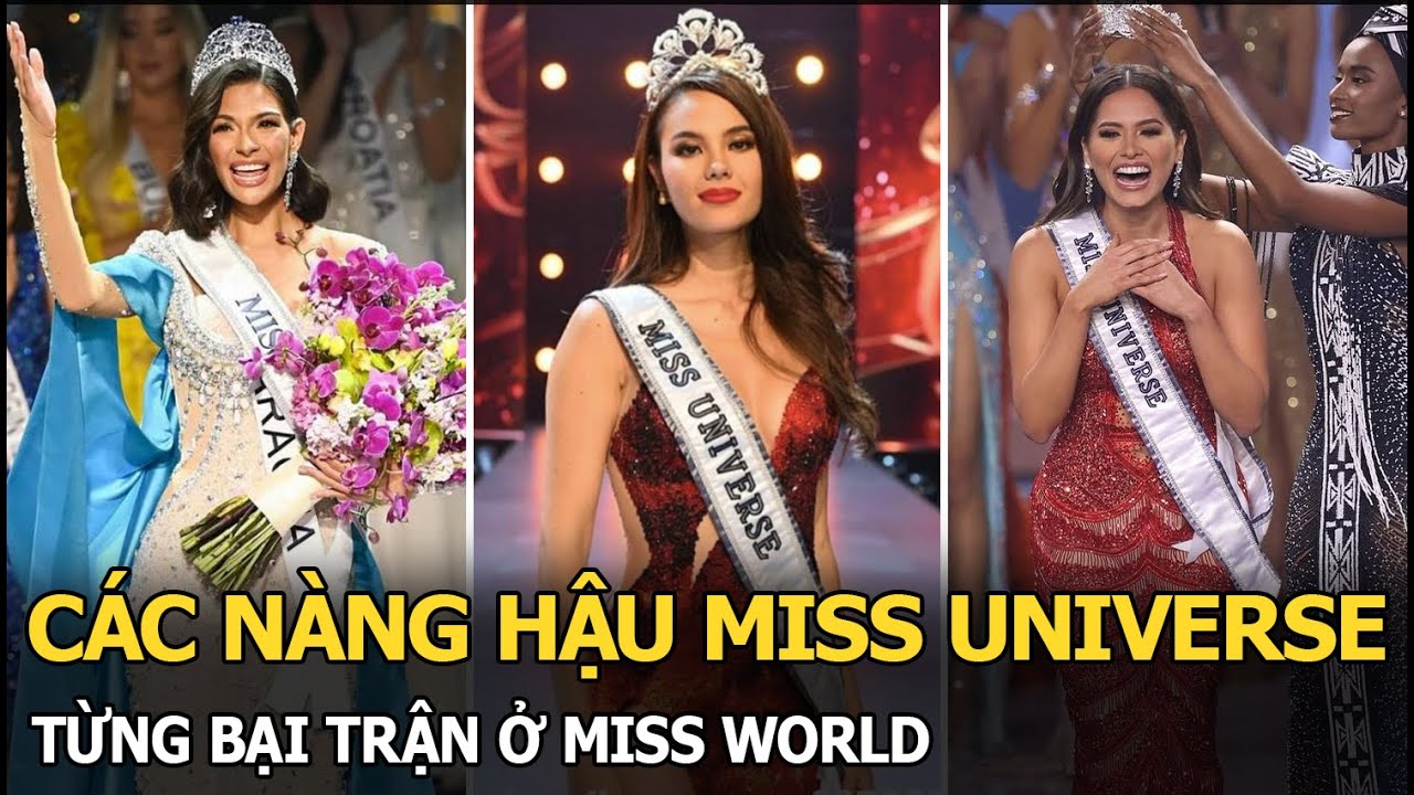 Nàng hậu Miss Universe từng bại trận ở Miss World