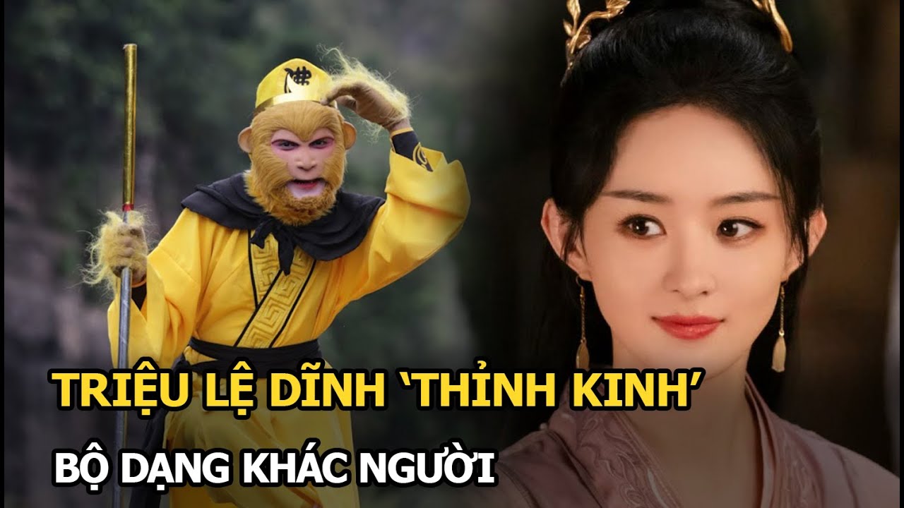 Triệu Lệ Dĩnh 'thỉnh kinh', bộ dạng khác người