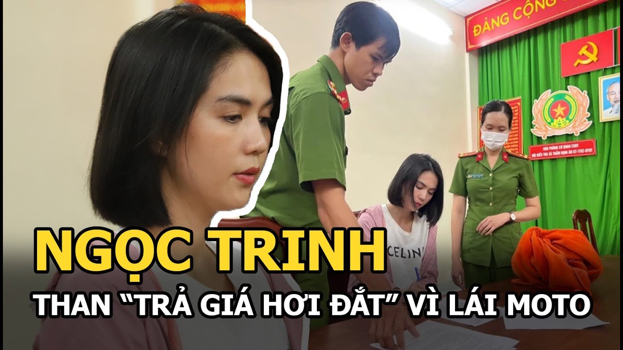 Ngọc Trinh than thở “trả giá hơi đắt” vì lái môtô, thừa nhận không sớm thì muộn cũng gặp chuyện