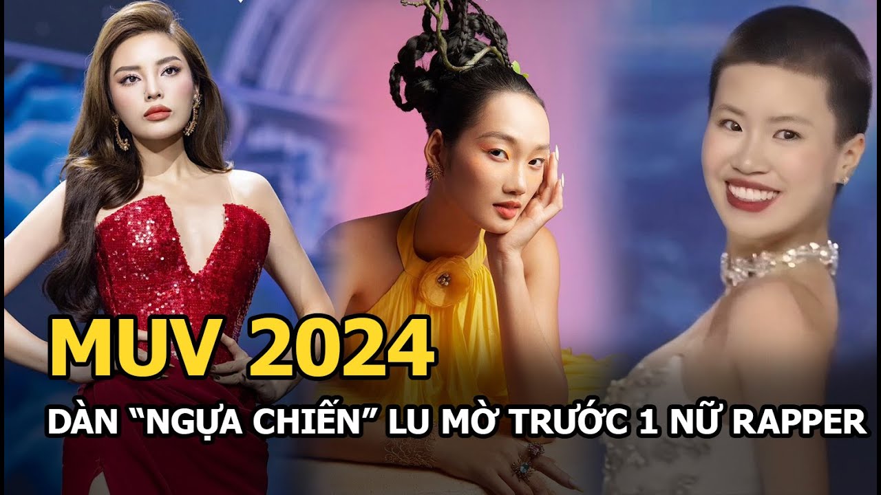 MUV 2024: Dàn "ngựa chiến" lu mờ trước 1 nữ rapper