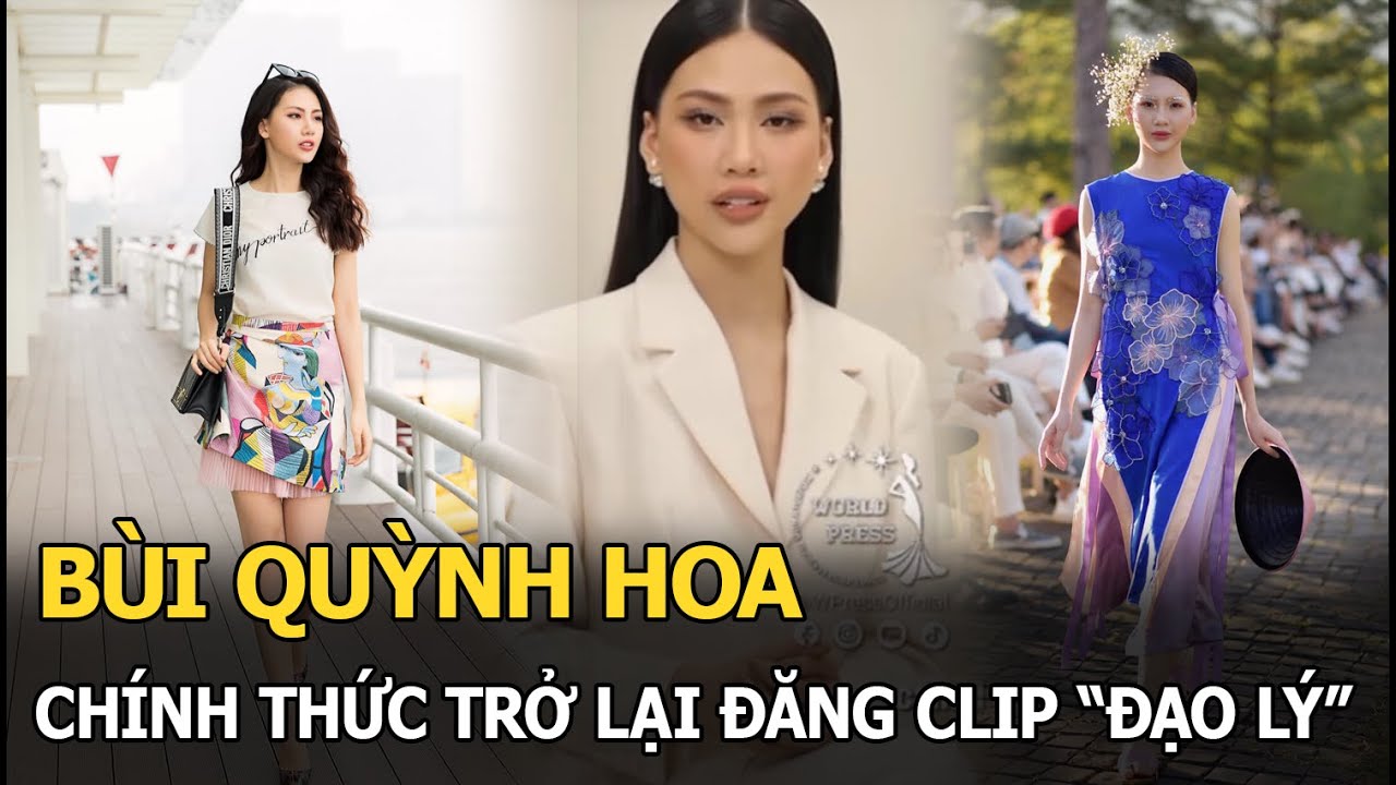 Bùi Quỳnh Hoa chính thức trở lại, đăng clip “đạo lý” về sự nhân văn trước thềm Miss Universe?