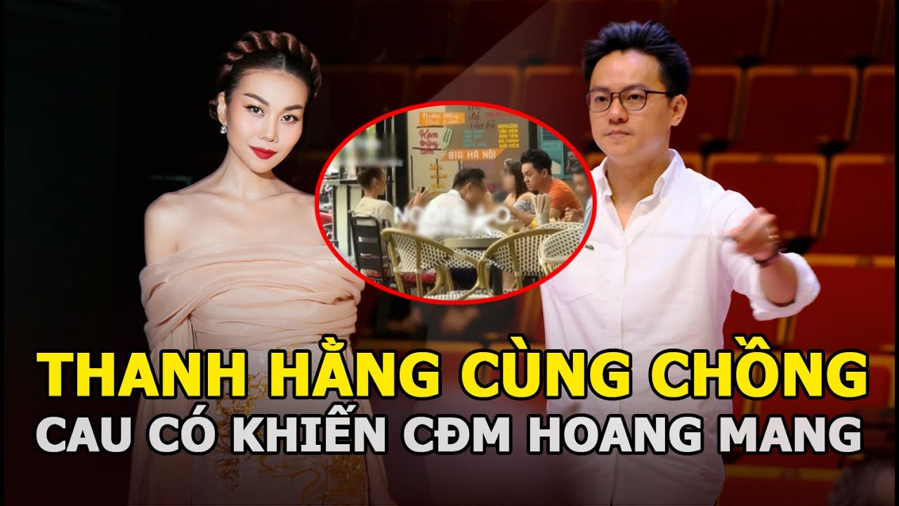 Thanh Hằng lộ diện cùng chồng nhạc trưởng, bị chụp lén giữa phố, thái độ cau có khiến CĐM hoang mang