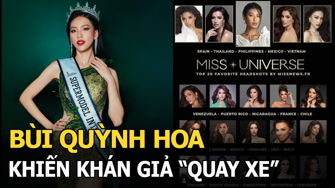 Bùi Quỳnh Hoa nhận tin vui khủng, ngồi im vẫn lọt Top 5 Miss Universe khiến khán giả “quay xe”