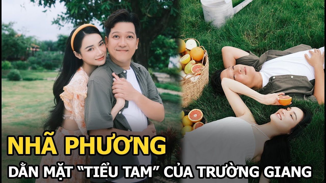 Nhã Phương dằn mặt "tiểu tam" của Trường Giang