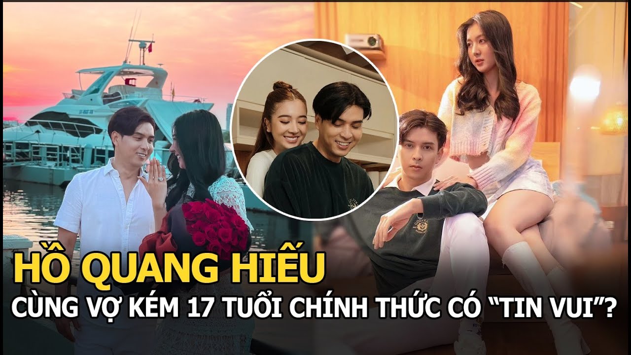 Hồ Quang Hiếu cùng vợ kém 17 tuổi chính thức có “tin vui”, thông tin về con đầu lòng được bật mí?