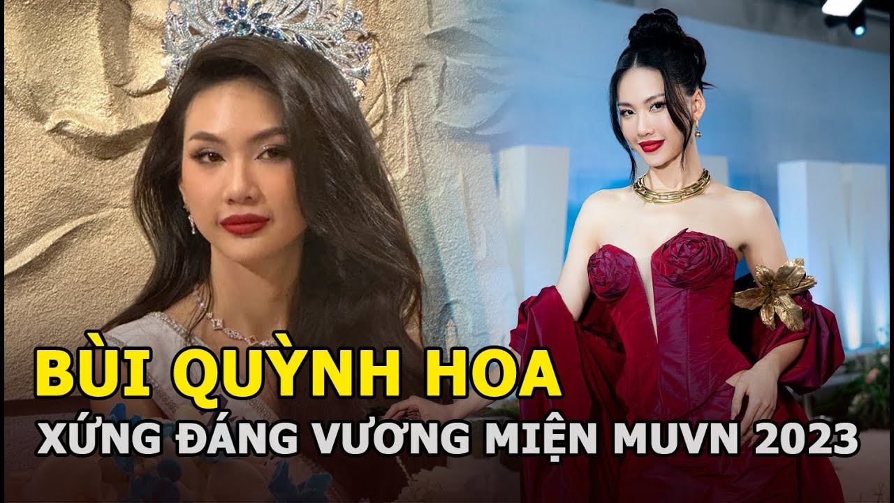 Bùi Quỳnh Hoa khẳng định xứng đáng với vương miện Miss Universe Vietnam 2023, Hương Ly lên tiếng