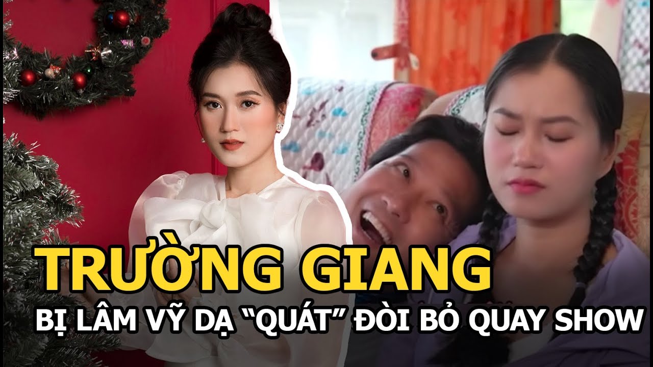 Trường Giang hết bị Nam Thư trách vô tâm, tới Lâm Vỹ Dạ “quát” đòi bỏ show, nói 1 câu đàn em im bặt