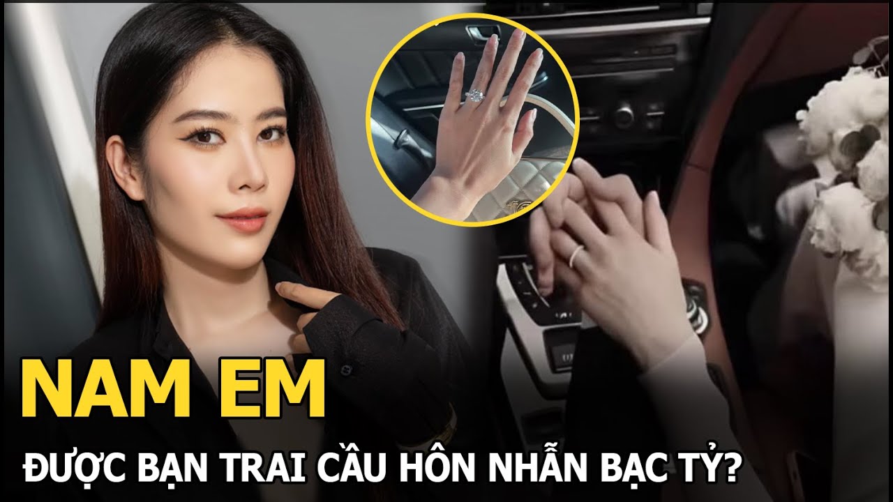 Nam Em bị nghi được bạn trai cầu hôn, khoe nhẫn bạc tỷ ai cũng lóa mắt, CĐM truy tìm danh tính