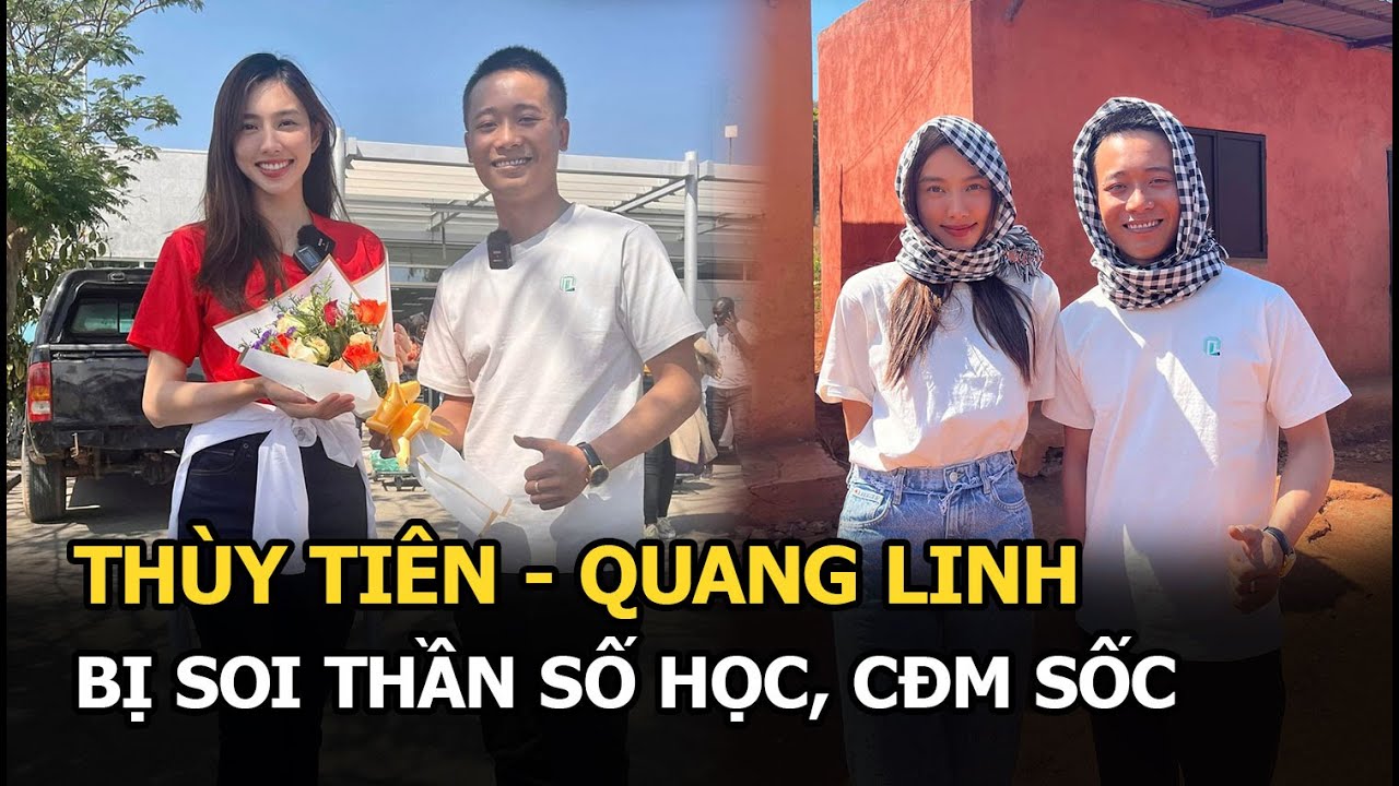 Thùy Tiên - Quang Linh bị soi thần số học, CĐM sốc