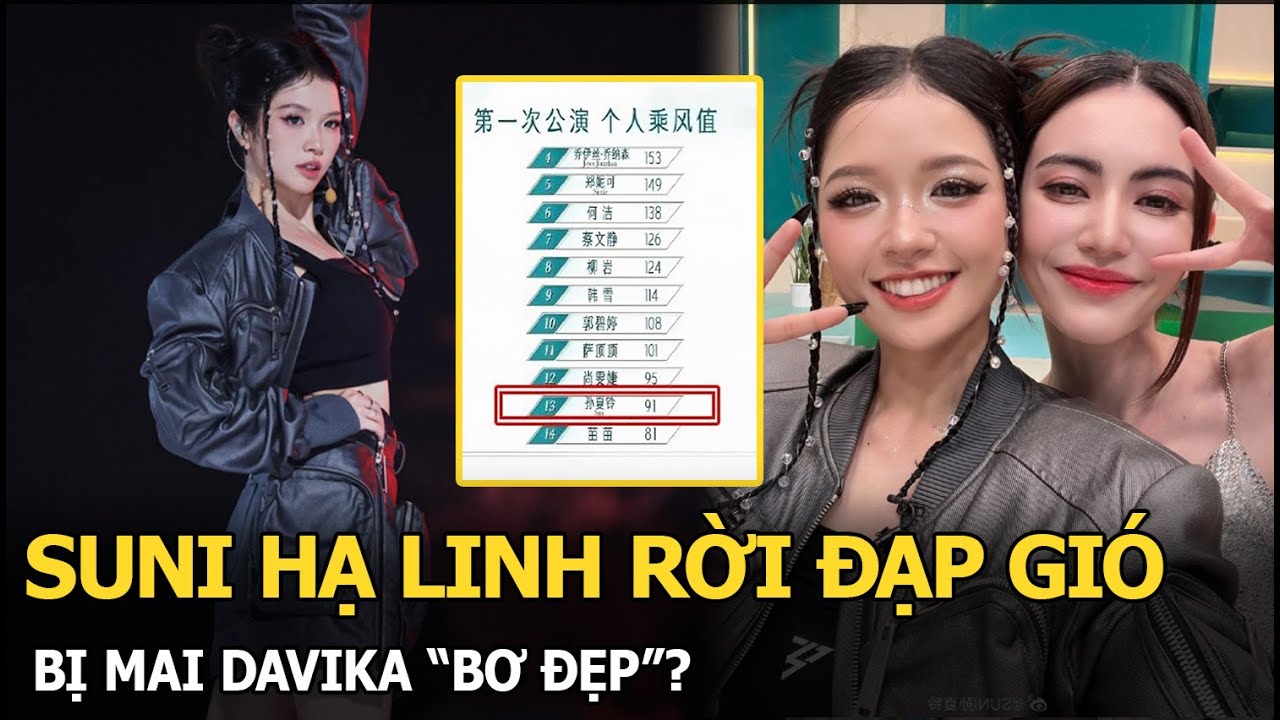 Suni Hạ Linh rời Đạp Gió, bị Mai Davika “bơ đẹp”?