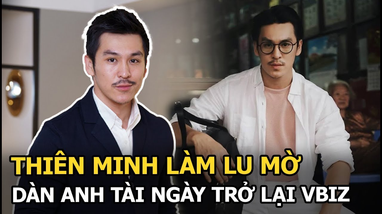 Thiên Minh làm lu mờ dàn Anh tài ngày trở lại vbiz