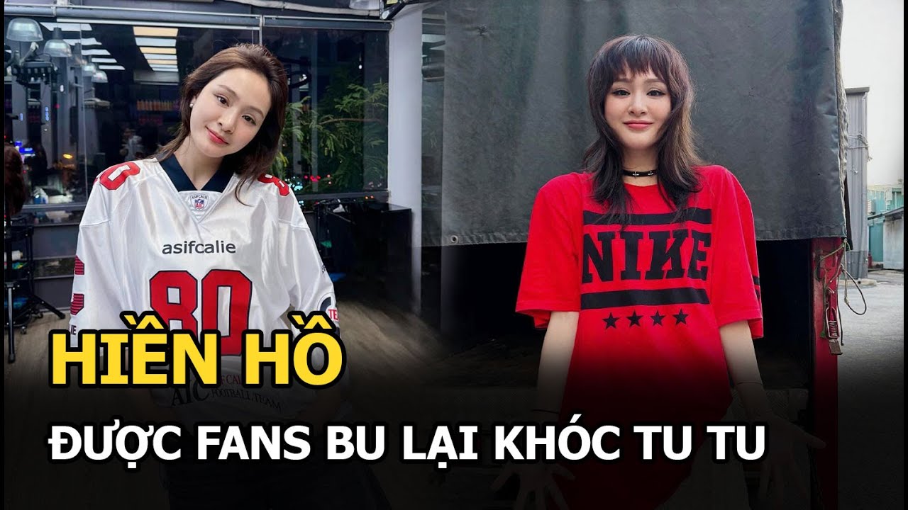 Hiền Hồ được fans bu lại khóc tu tu, tự mãn tuyên bố chắc nịch: Yên tâm chị sống lại rồi