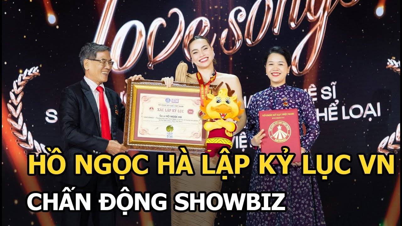 Hà Hồ xác lập kỷ lục Việt Nam, chấn động showbiz