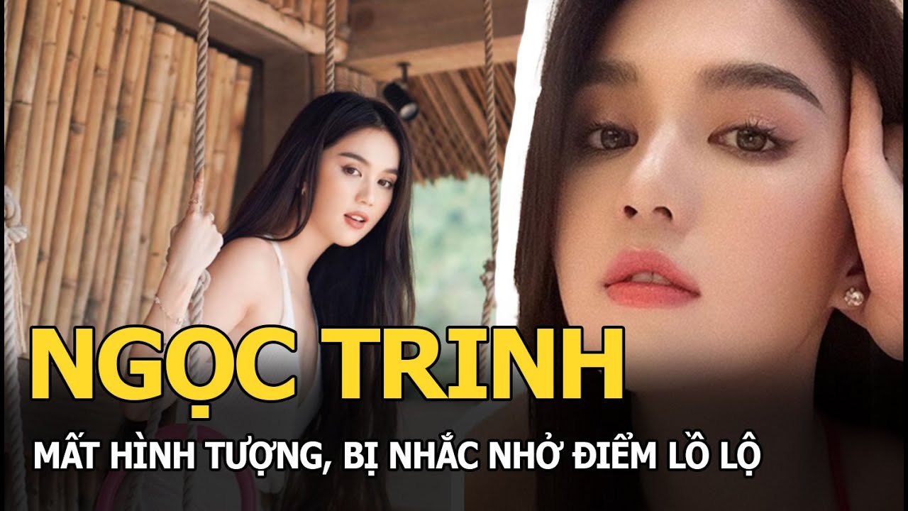 Ngọc Trinh mất hình tượng, bị nhắc nhở điểm lồ lộ