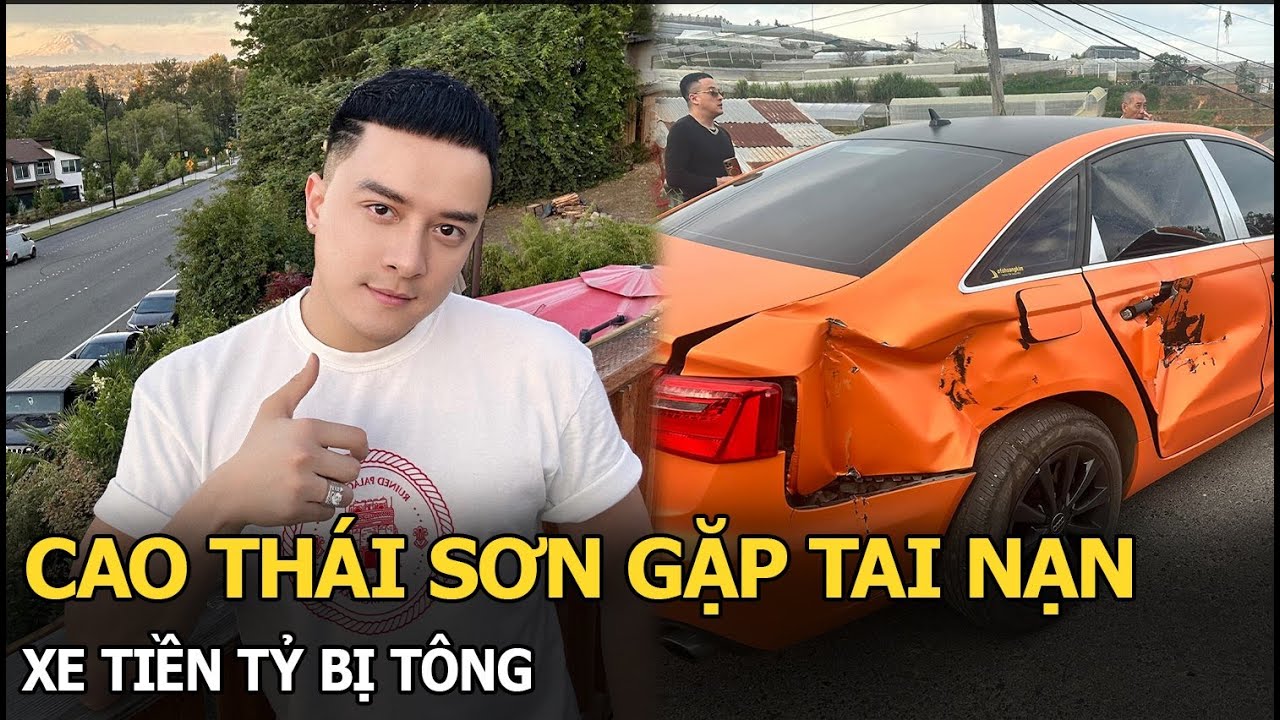 Cao Thái Sơn và người nhà gặp tai nạn, ô tô bị tàu hỏa tông ở Đà Lạt, tình hình hiện tại ra sao?