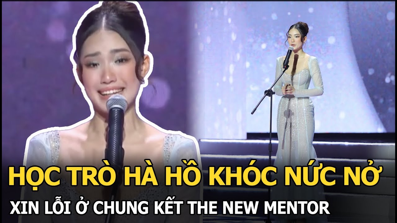 Học trò Hà Hồ khóc nức nở, xin lỗi ở chung kết The New Mentor sau drama hỗn láo, CĐM tỏ thái độ sốc