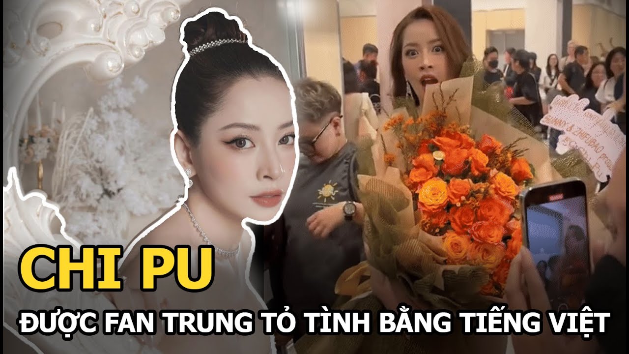 Chi Pu được fan Trung tỏ tình bằng tiếng Việt