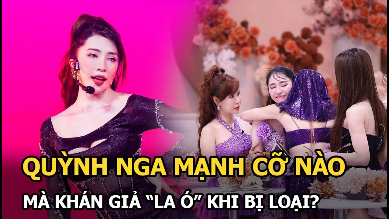 Diễn viên Quỳnh Nga mạnh cỡ nào mà khán giả “la ó” khi đột ngột bị loại khỏi Chị đẹp?