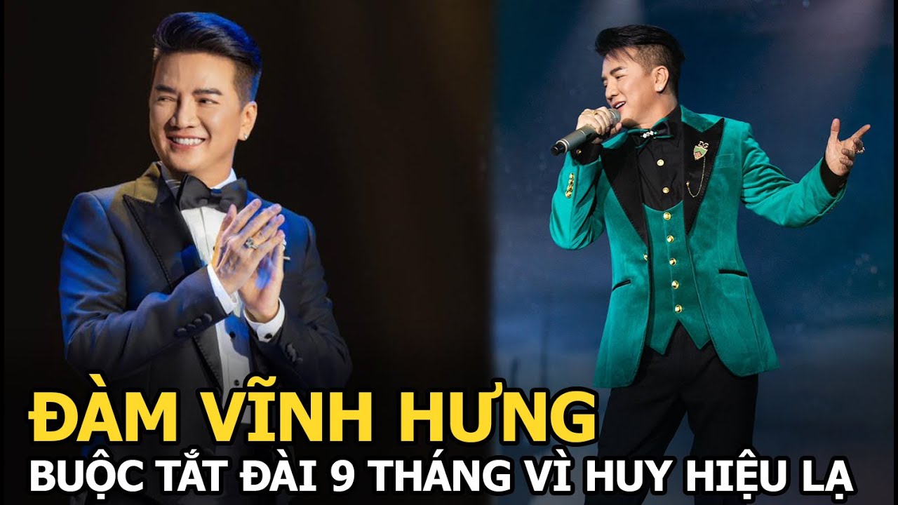 Đàm Vĩnh Hưng buộc tắt đài 9 tháng vì huy hiệu lạ