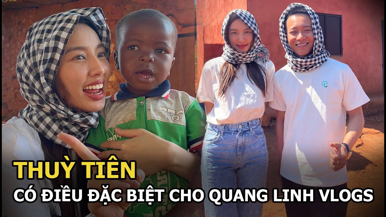 Thuỳ Tiên bất ngờ có hành động “cực ngọt” đến Quang Linh Vlogs, CĐM càng ra sức “đẩy thuyền”