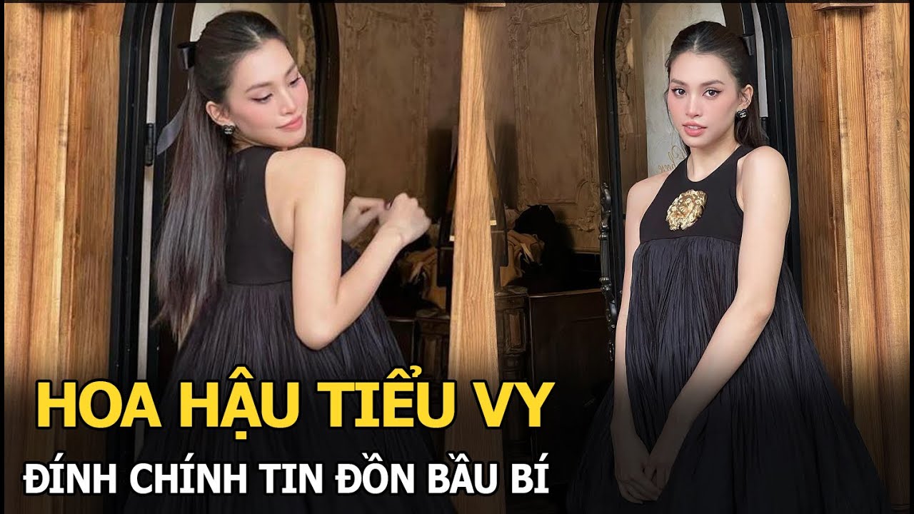 Hoa hậu Tiểu Vy đính chính tin đồn bầu bí vì bị một điều “báo hại” trong đám cưới Phương Lan