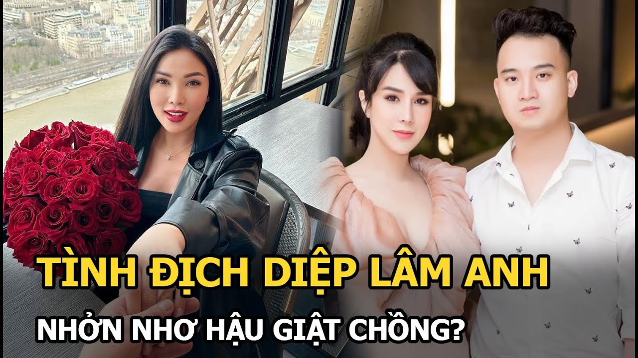 Tình địch Diệp Lâm Anh nhởn nhơ hậu giật chồng?