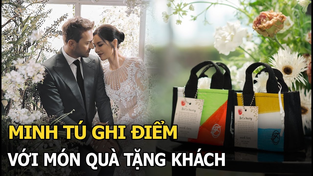 Minh Tú ghi điểm với món quà tặng khách