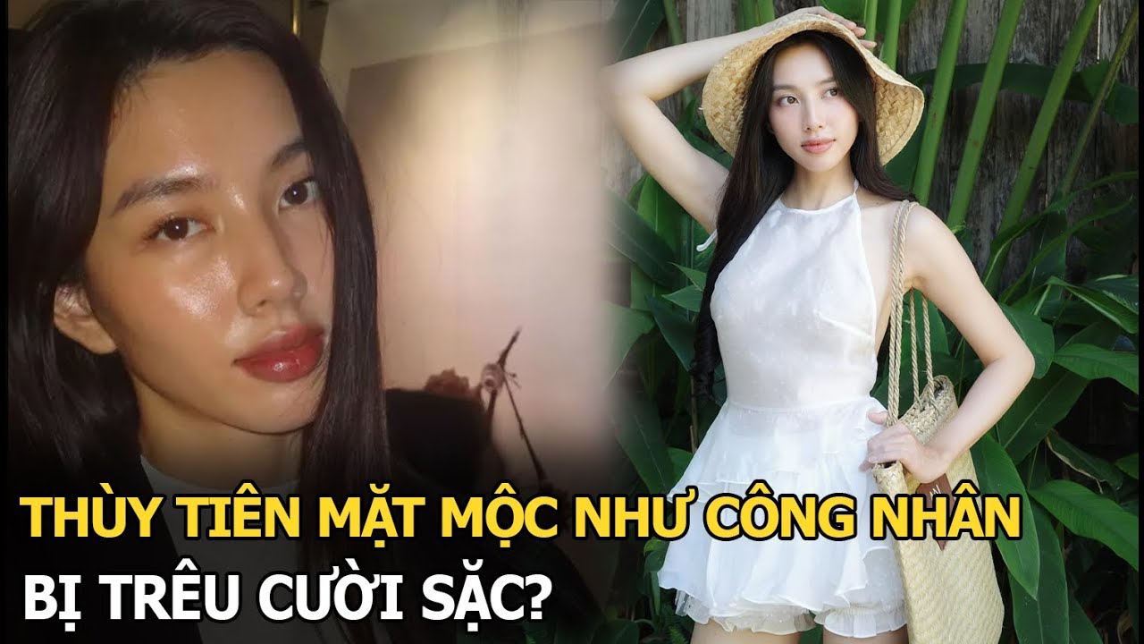 Thùy Tiên mặt mộc như công nhân bị trêu cười sặc?