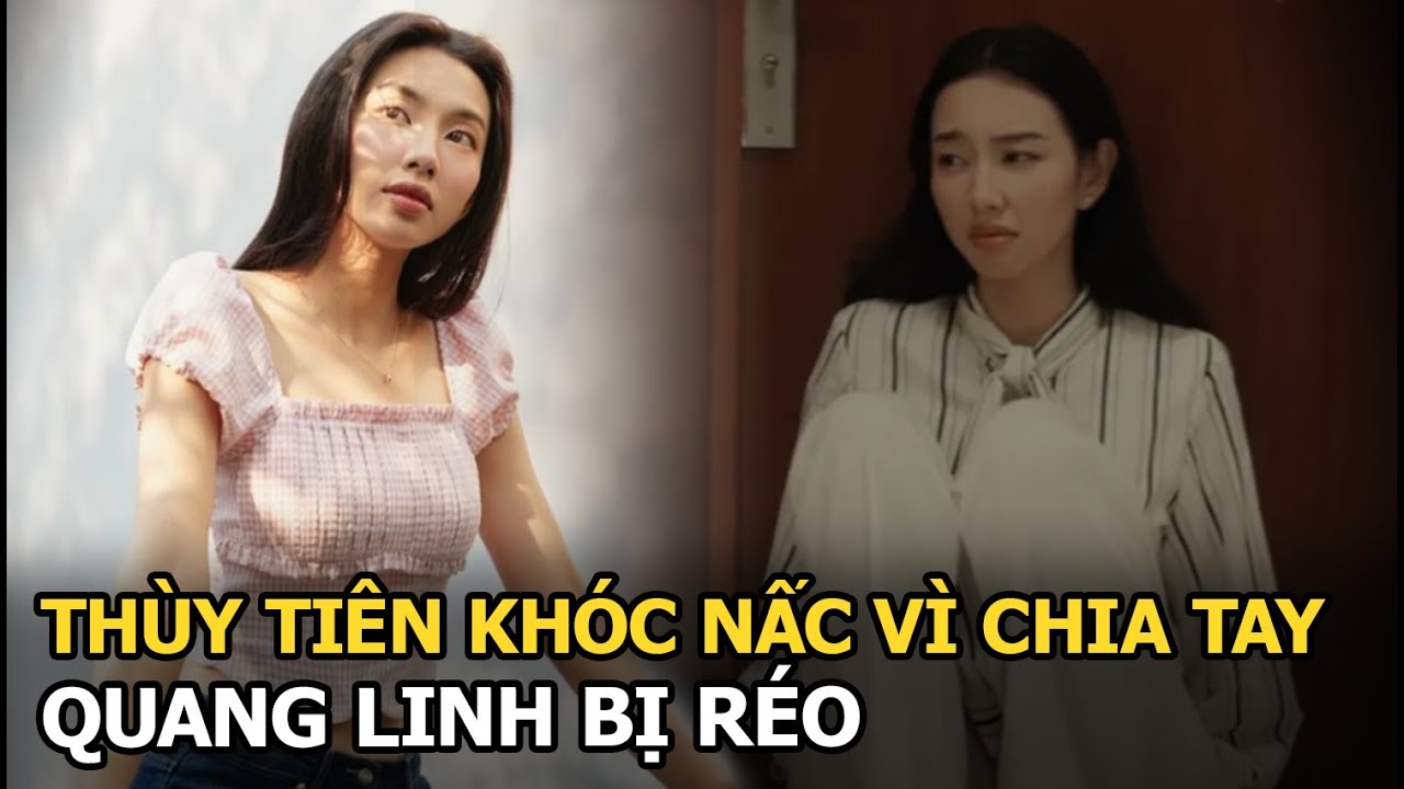 Thùy Tiên khóc nấc vì chia tay, Quang Linh bị réo