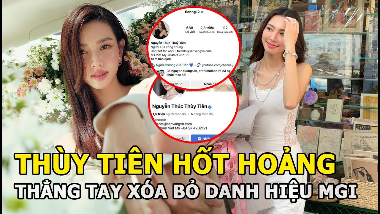 Thùy Tiên hốt hoảng, kêu cứu, thẳng tay xóa bỏ danh hiệu Miss Grand International: Chuyện gì đây?